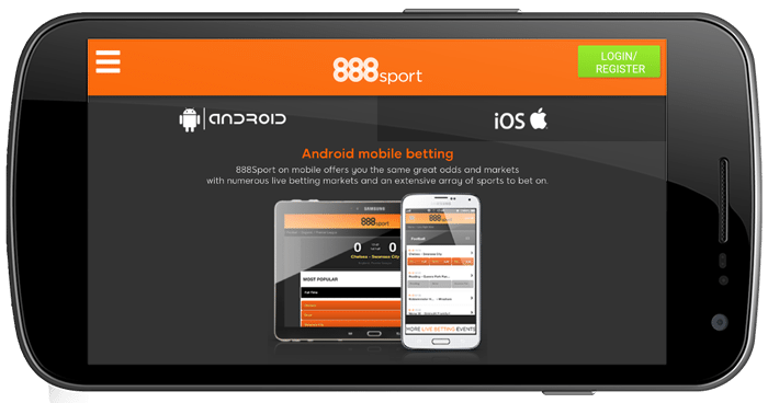888 Mobile App - Android Download Page