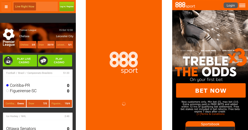 888.com Mobile Apps