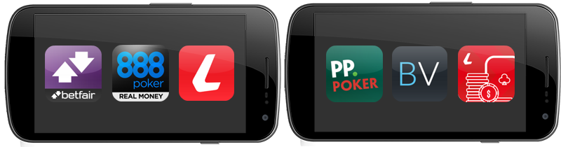 Mobile Poker App Icons
