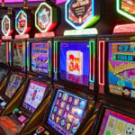 Slot machines at a casino