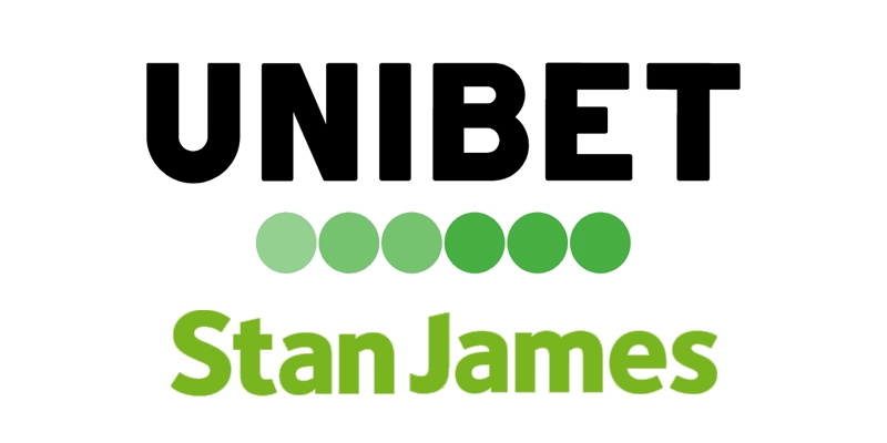 Stan James and Unibet Takeover Logo